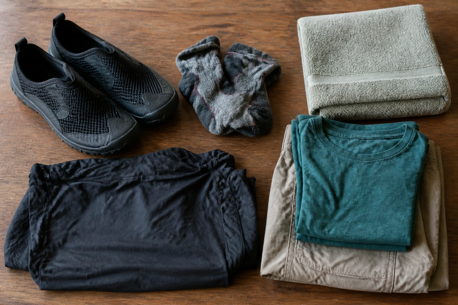 Recommended clothing and equipment for an ATM Cave tour