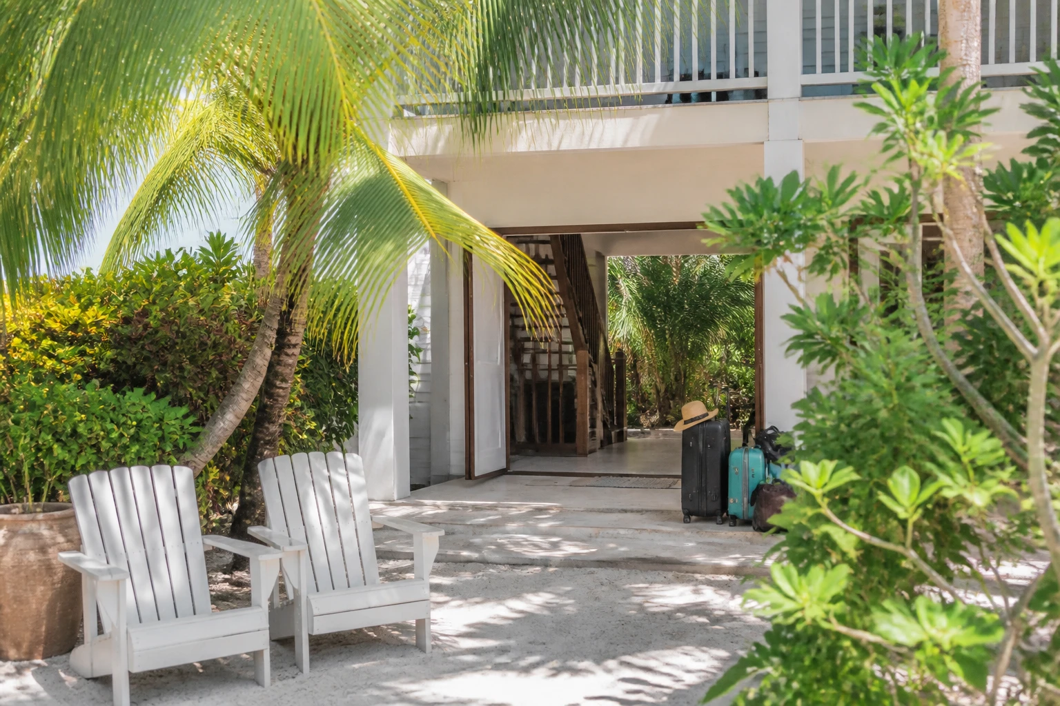 Tropical island accommodation on Caye Caulker